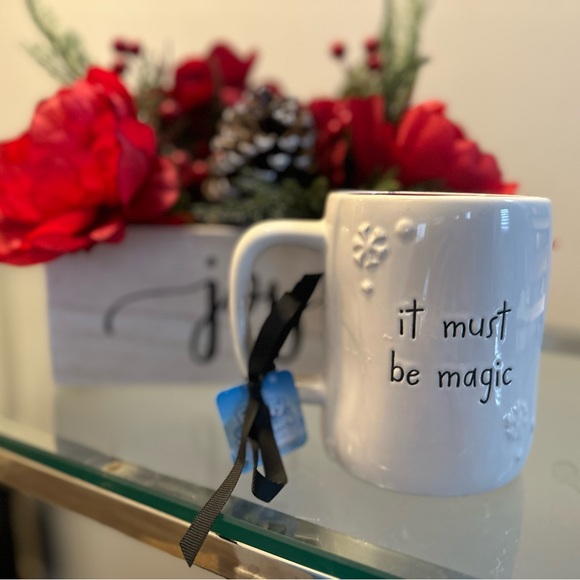 Rae Dunn White Mug with Festive Design - Picture 6 of 15